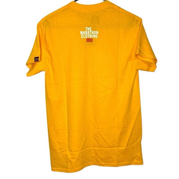 The Marathon Mens Size S Crenshaw Limited Edition Shirt TMC Yellow - Picture 3 of 5